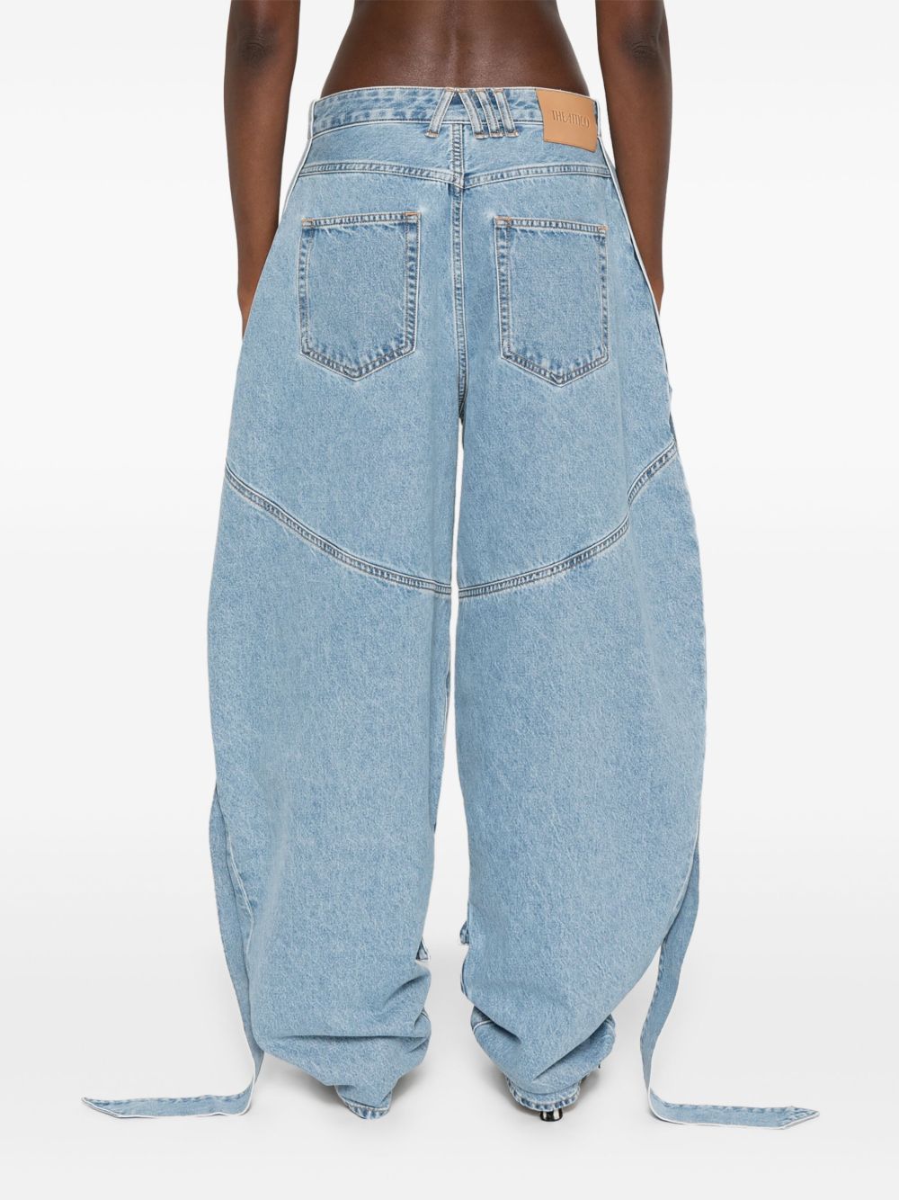The Attico Jeans Clear Blue The Attico