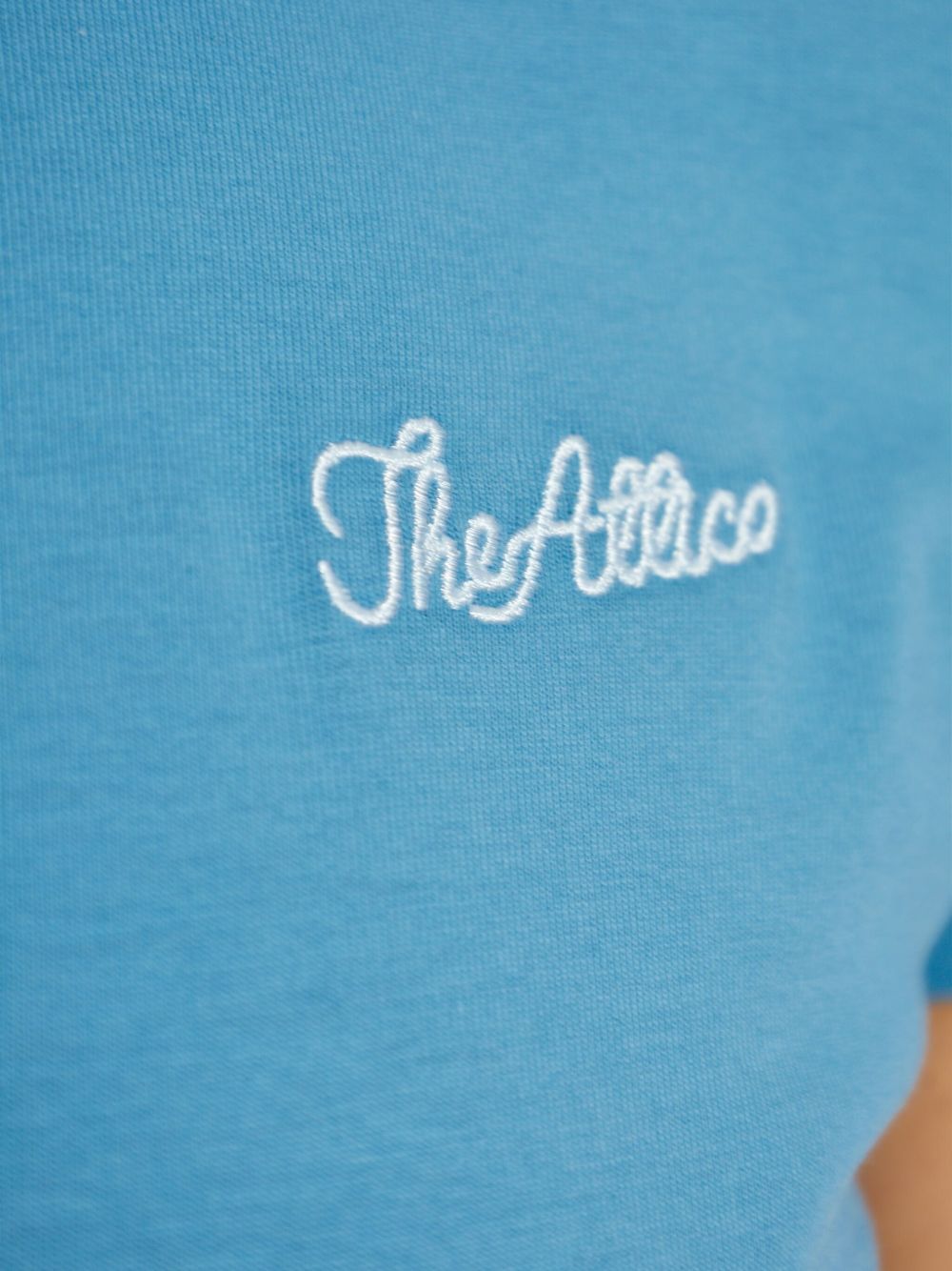 The Attico T-shirts and Polos Clear Blue The Attico