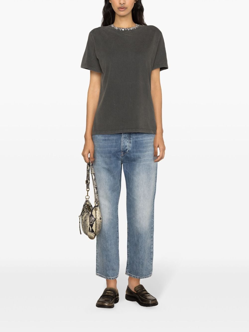 Golden Goose T-shirts and Polos Grey Golden Goose