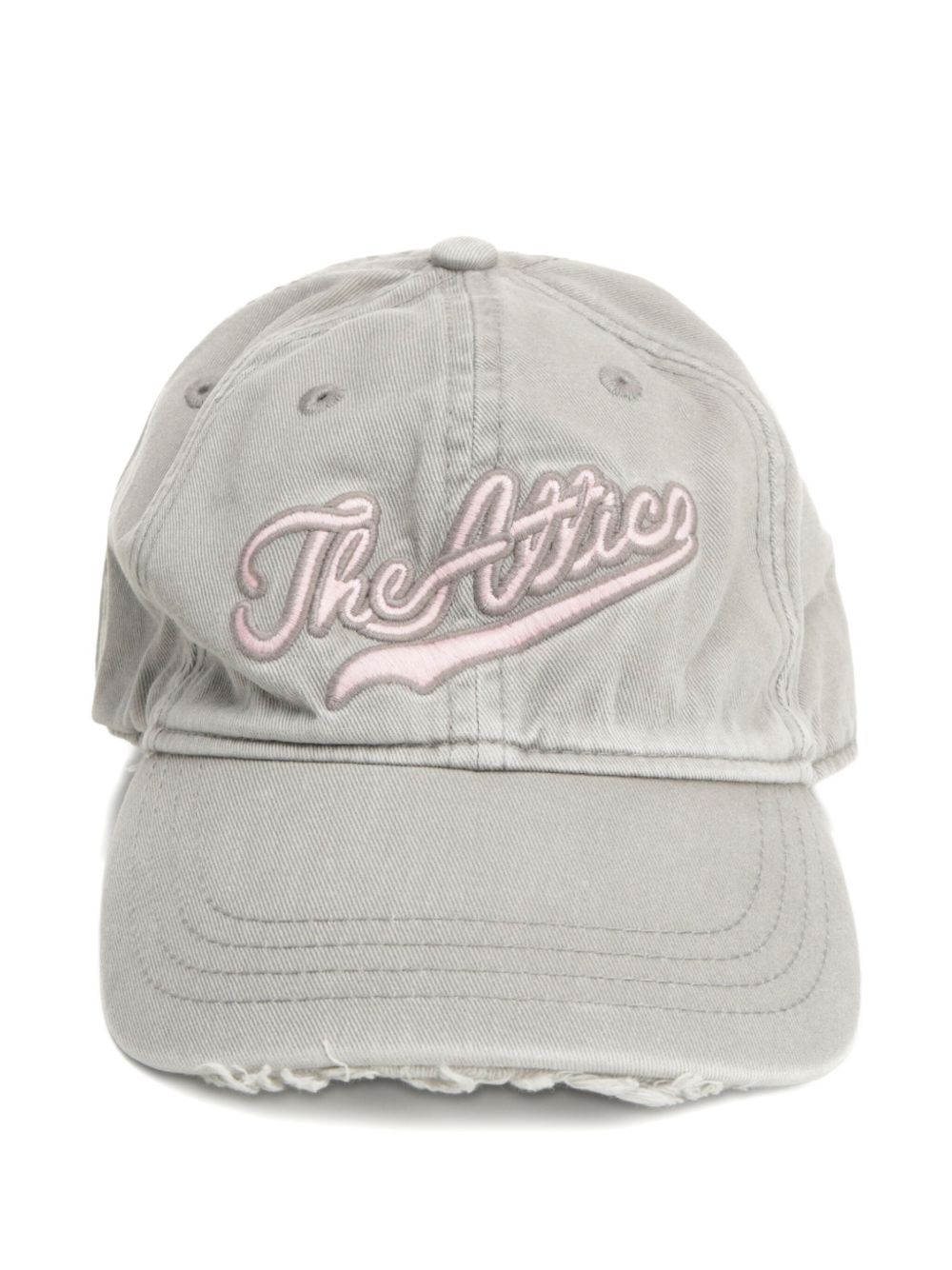 The Attico Baseball cap with embroidery The Attico
