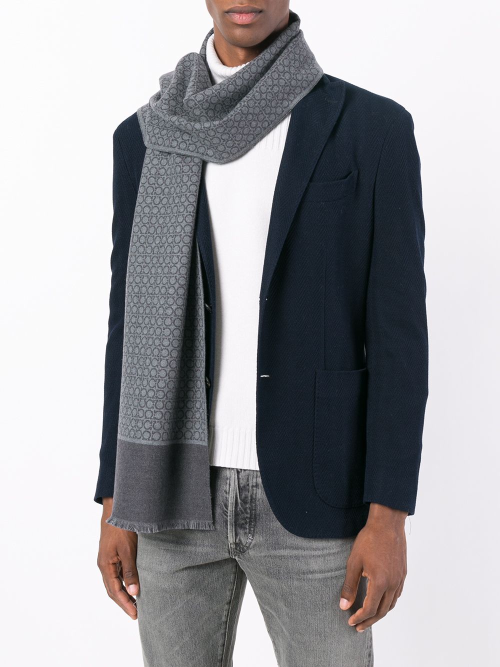 Ferragamo Gancini wool scarf Ferragamo