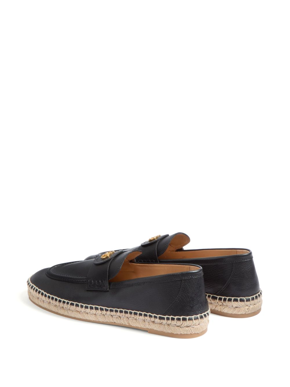 Valentino Garavani Vlogo Signature Calfskin Moccasin Valentino Garavani