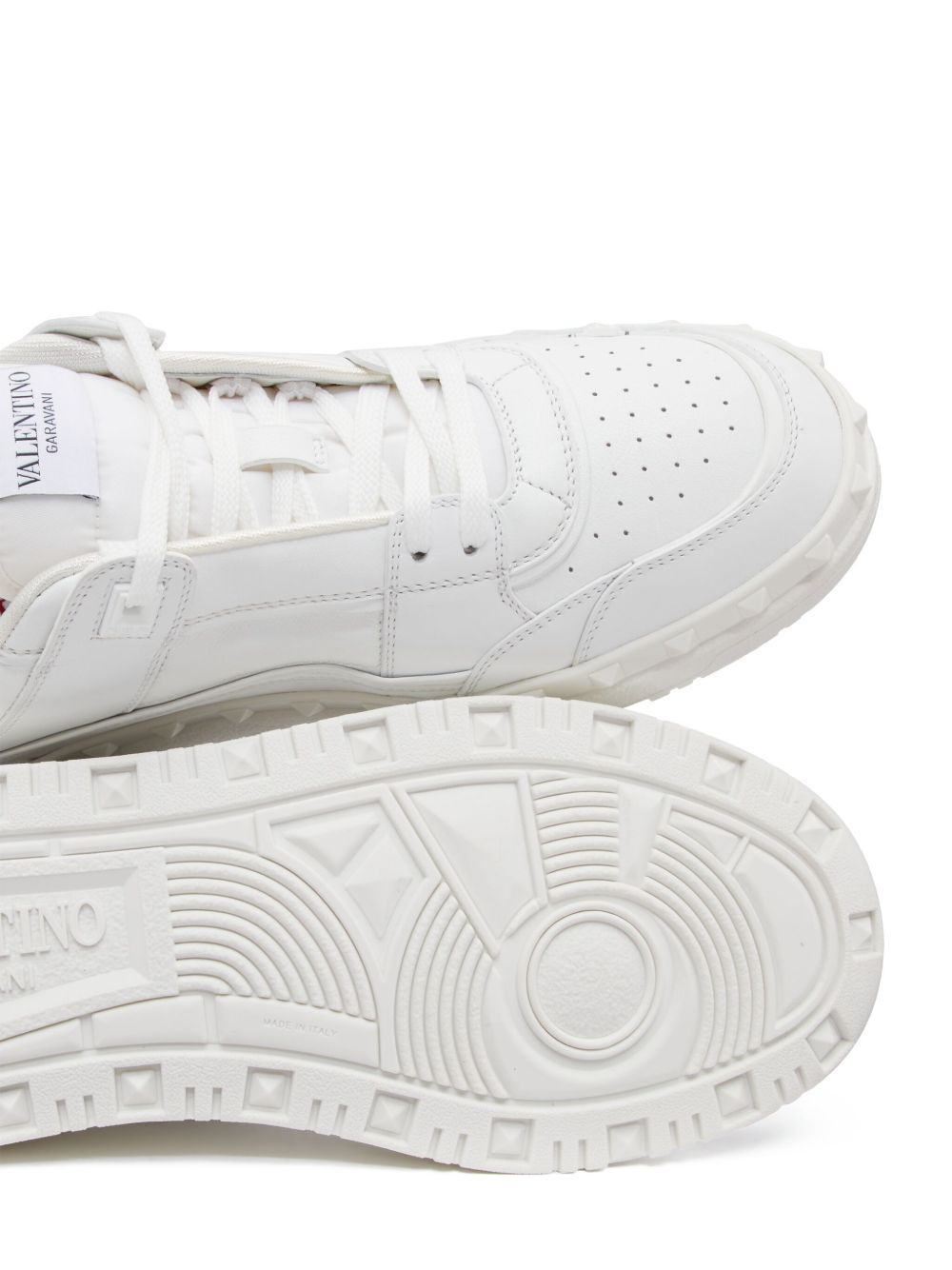 Valentino Garavani Freedots low-top leather sneakers Valentino Garavani