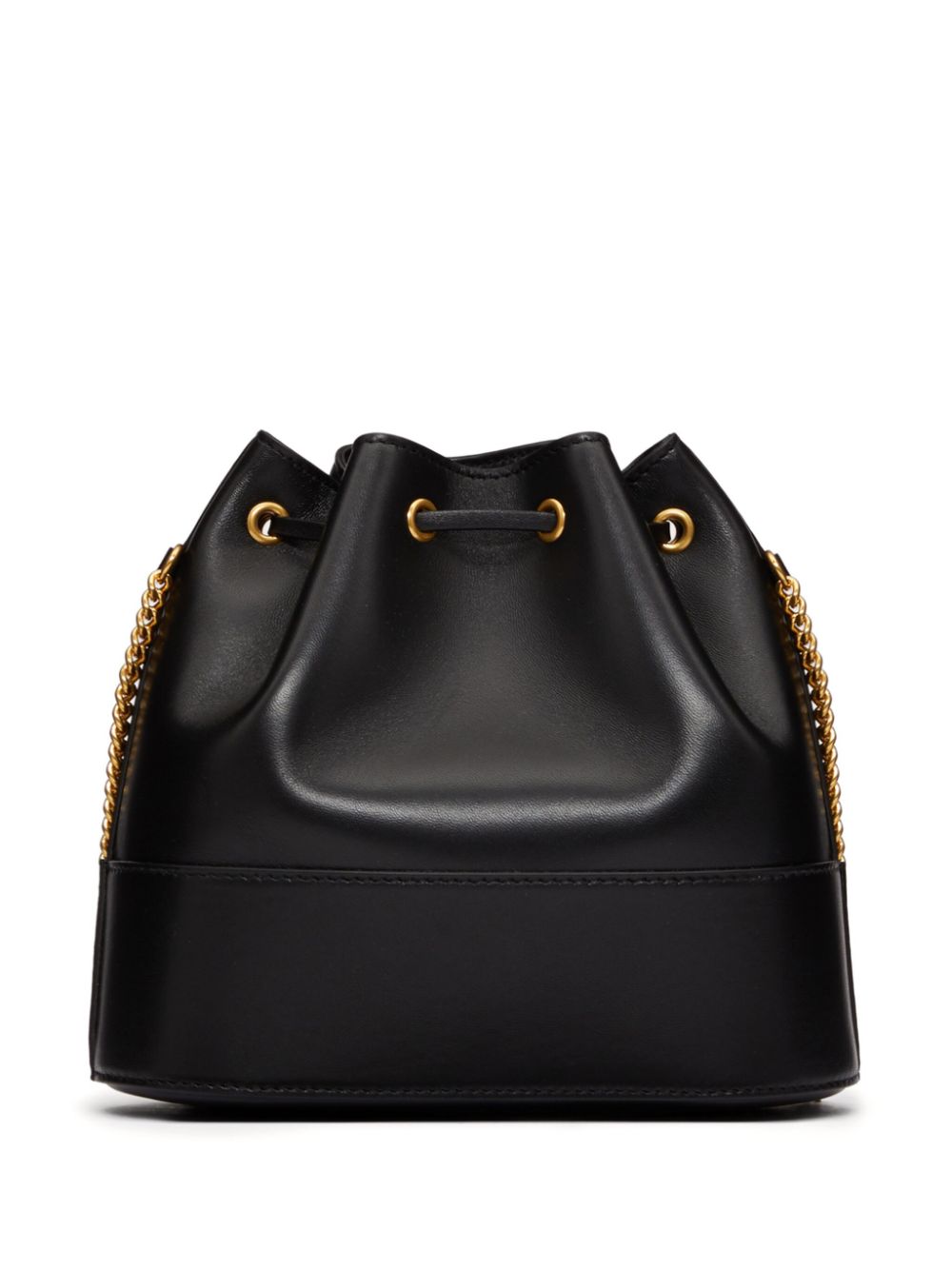Valentino Garavani Mini Bucket Bag With Chain Vlogo Signature In Nappa Leather