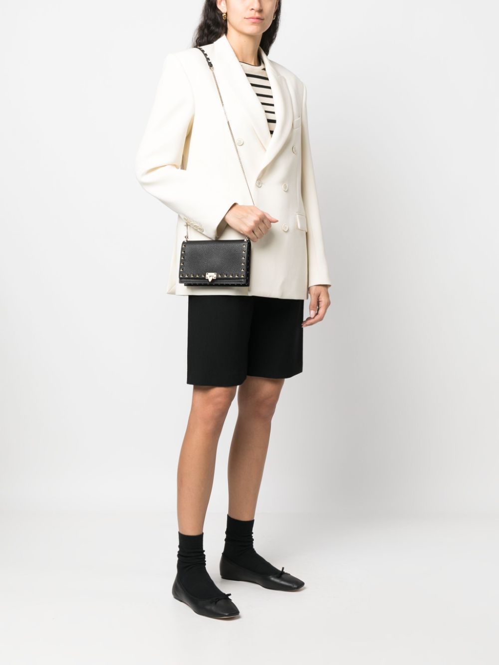 Valentino Garavani Rockstud leather crossbody bag Valentino Garavani