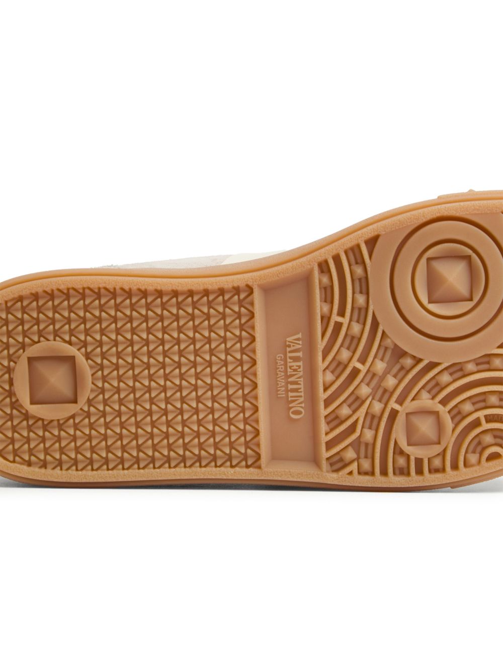 Valentino Garavani Upvillage Low Top Sneaker in Split Leather and Nappa Calfskin Valentino Garavani