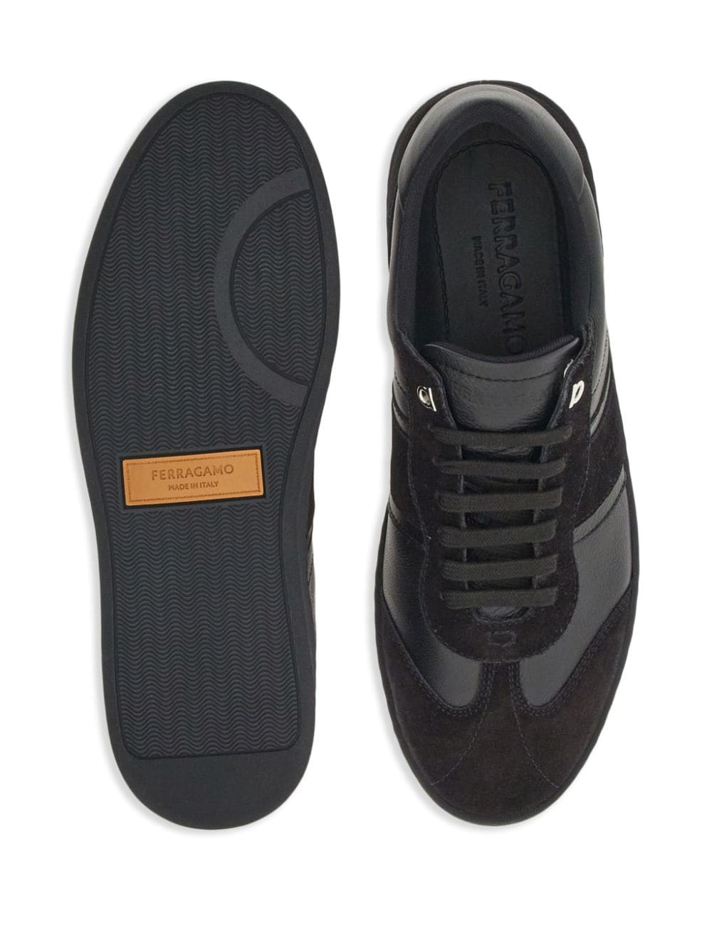 Ferragamo Logo-debossed low-top sneakers Ferragamo