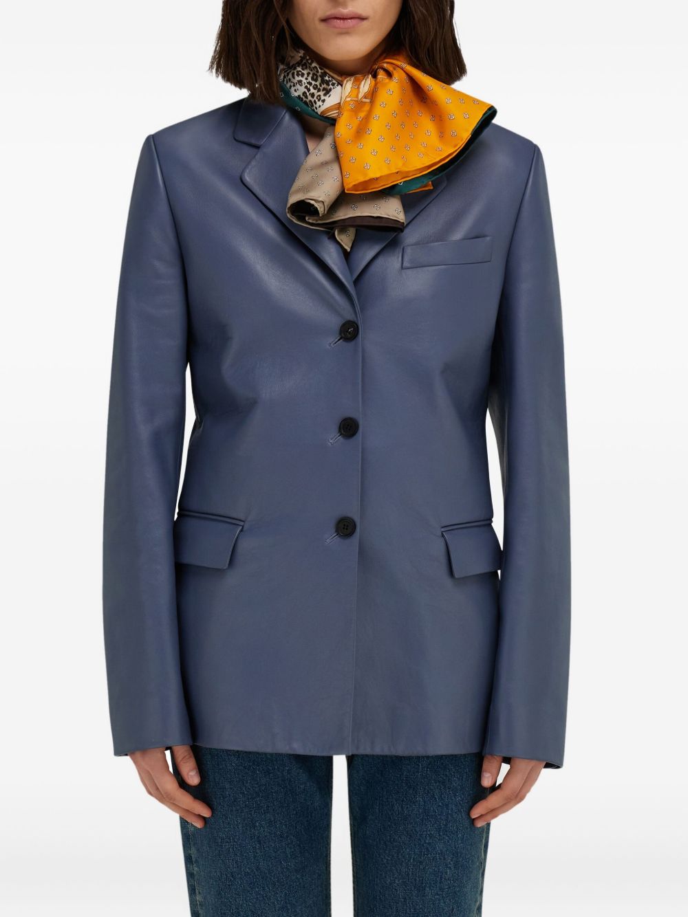 Ferragamo Madras-print silk foulard Ferragamo