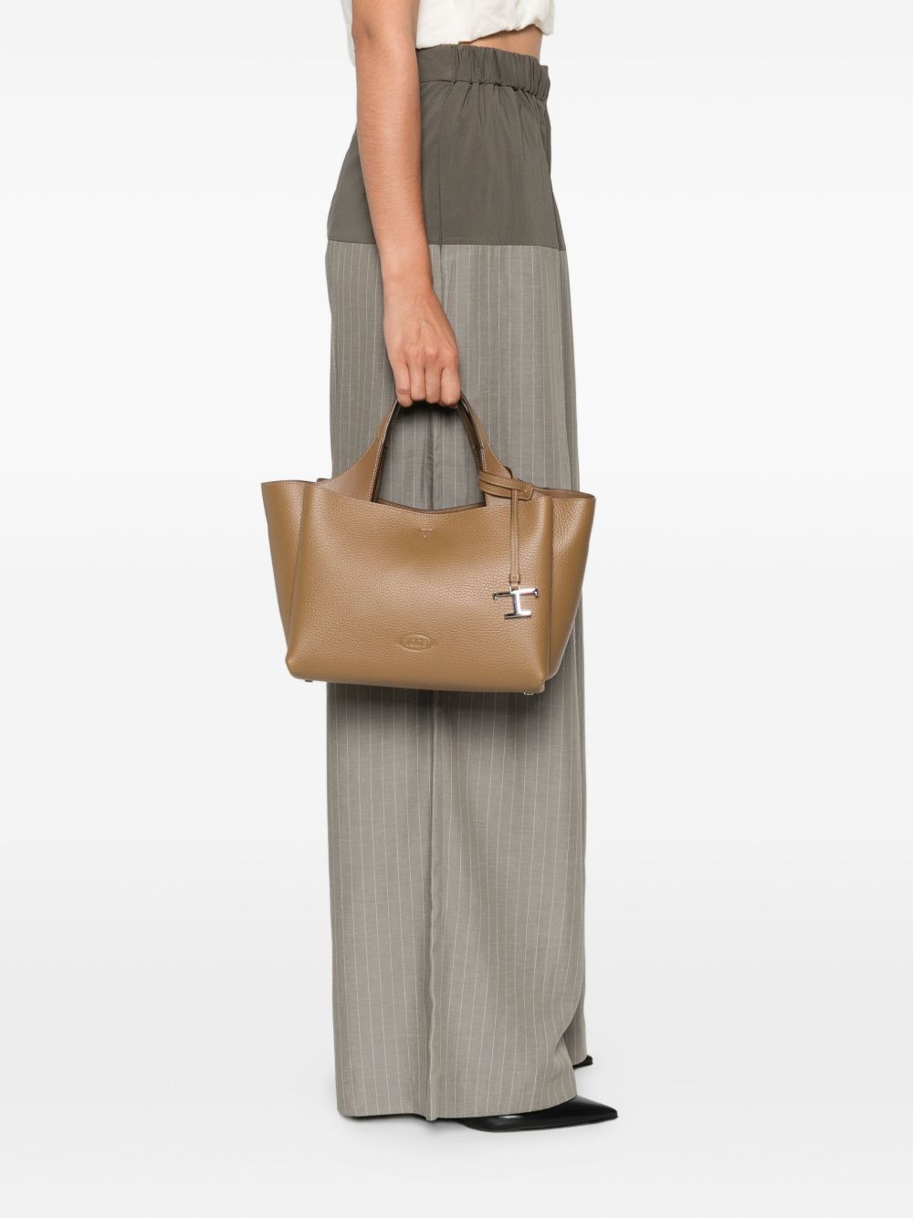 Tod's leather T-detail tote bag Tod'S