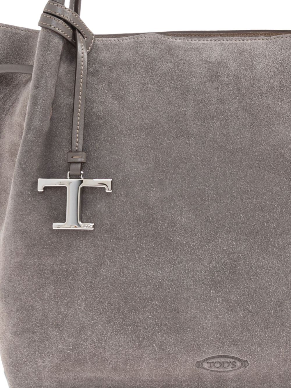 Tod's Drawstring Suede Tote Bag Tod'S