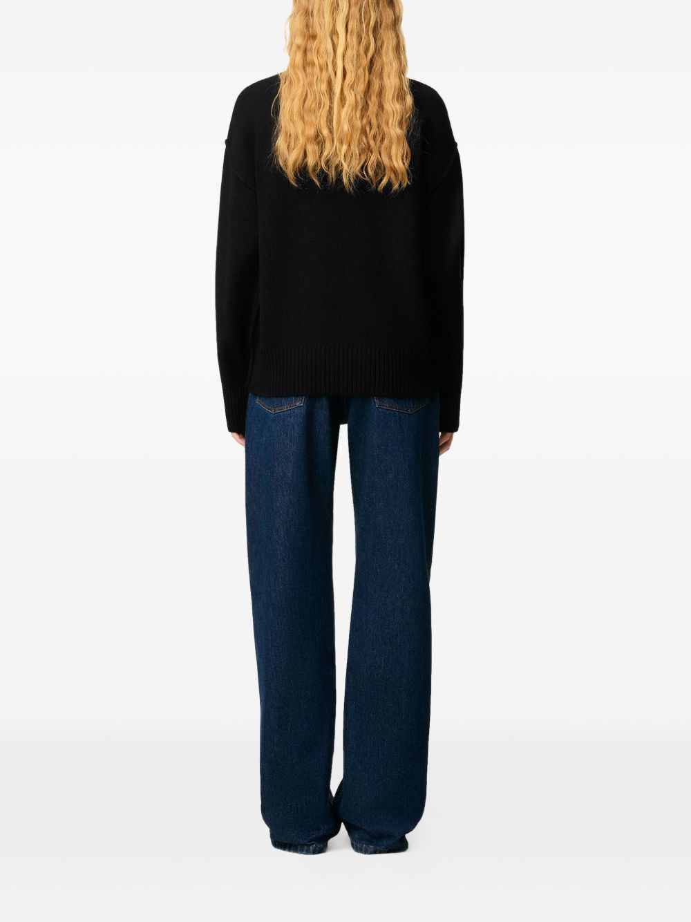 Ami Paris Sweaters Black Ami Paris