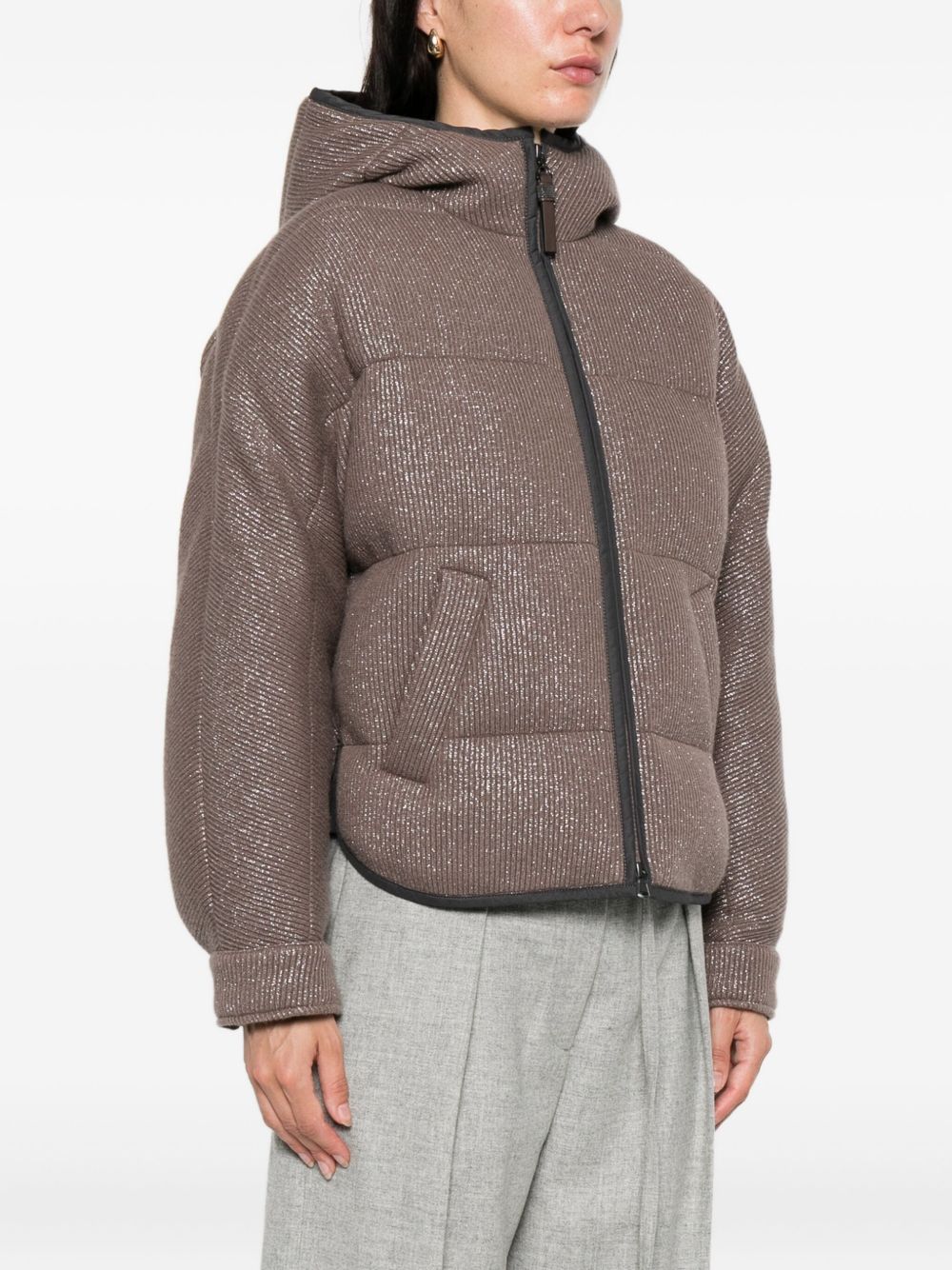 Brunello Cucinelli Coats Brown Brunello Cucinelli