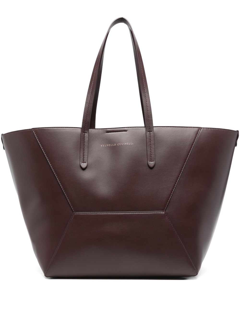 Brunello Cucinelli BC Duo leather tote bag Brunello Cucinelli
