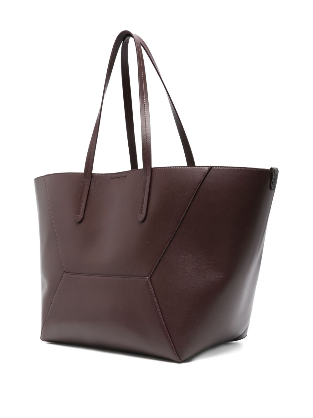 Brunello Cucinelli BC Duo leather tote bag Brunello Cucinelli