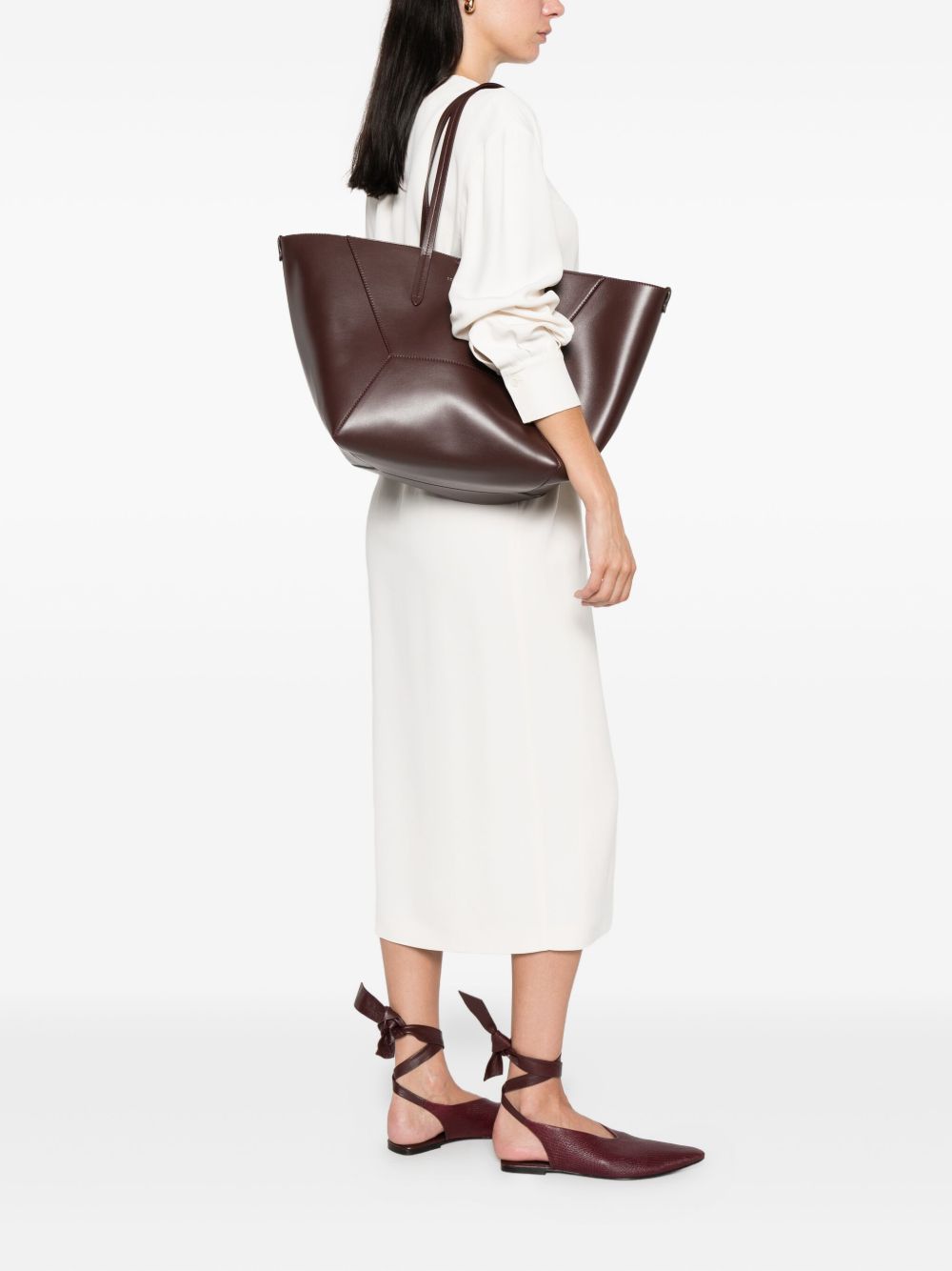 Brunello Cucinelli BC Duo leather tote bag Brunello Cucinelli