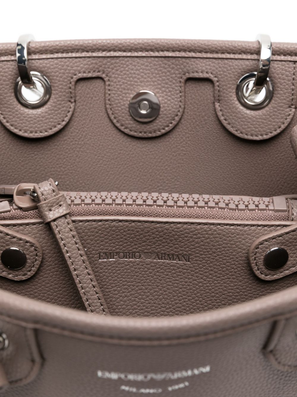 Emporio Armani MyEA small shopper with deer print Emporio Armani