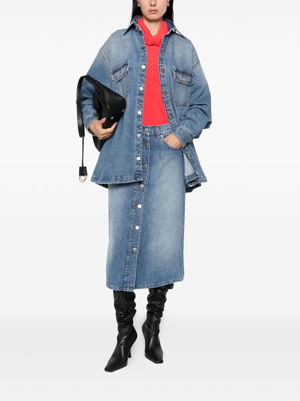 Stella McCartney Shirts Blue Stella McCartney