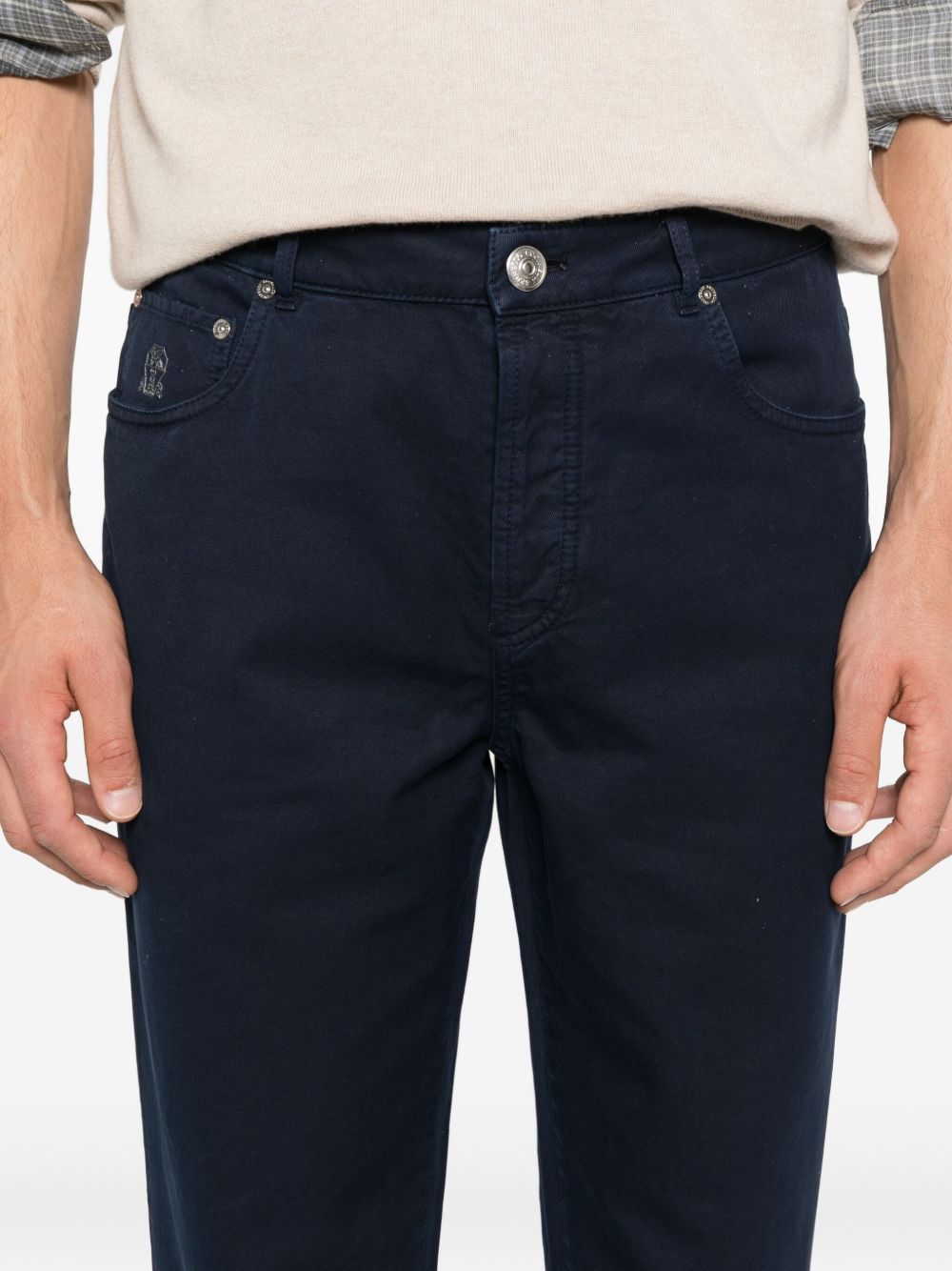 Brunello Cucinelli Trousers Blue Brunello Cucinelli