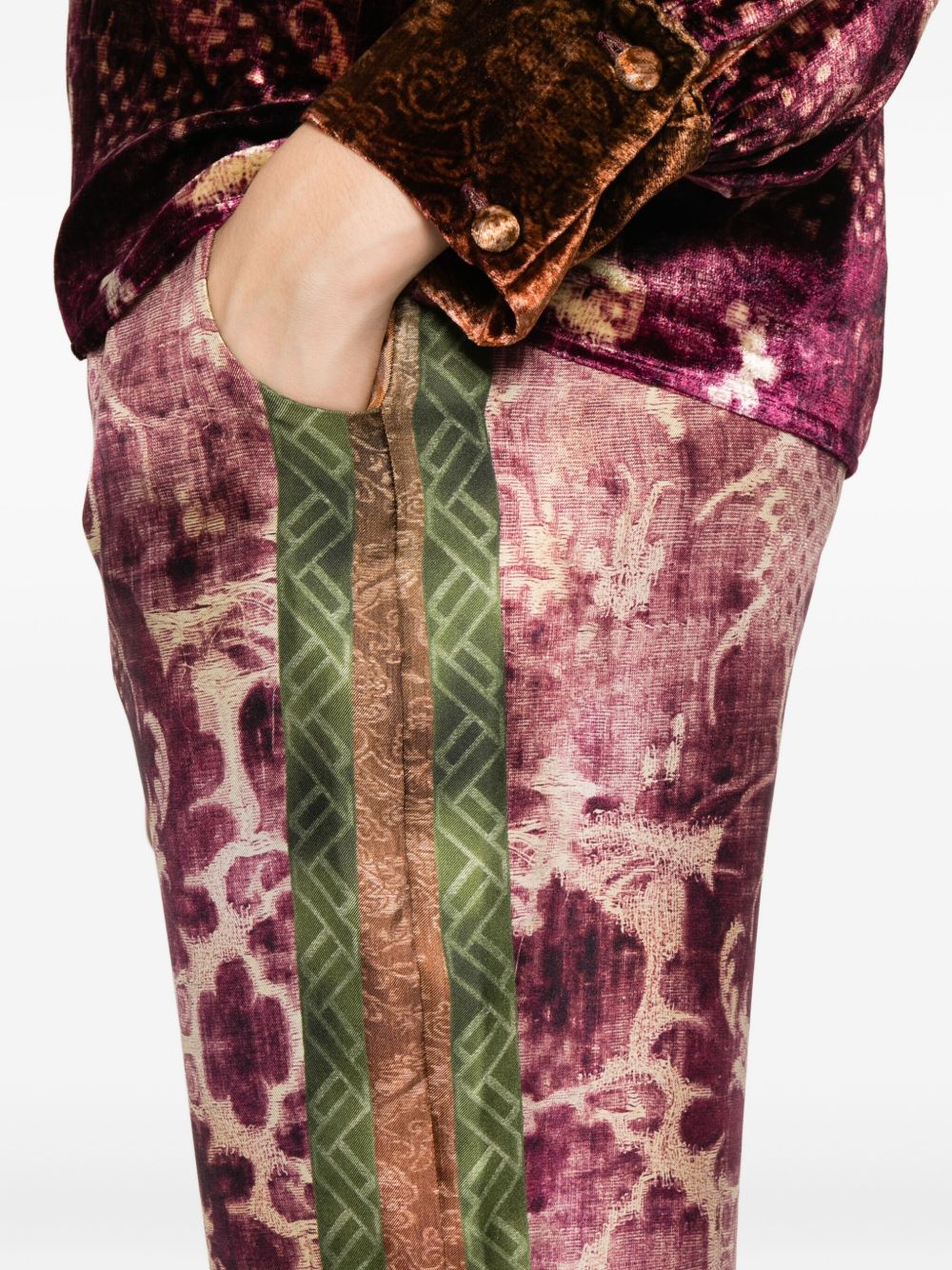 Pierre Louis Mascia Trousers Purple Pierre Louis Mascia