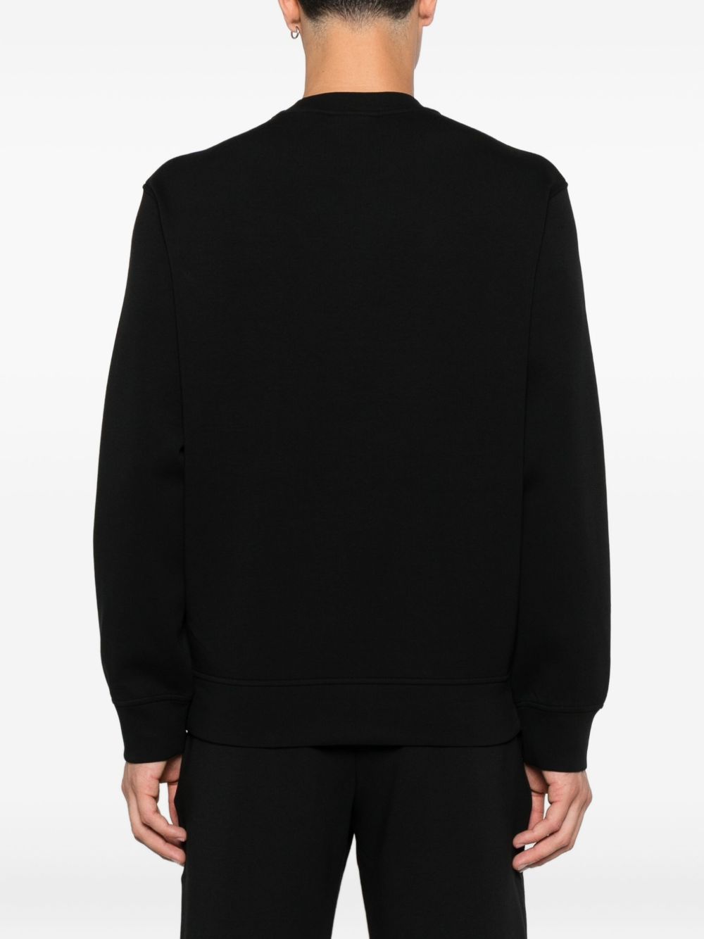 Emporio Armani Double jersey sweatshirt with pocket and ASV logo patch Emporio Armani