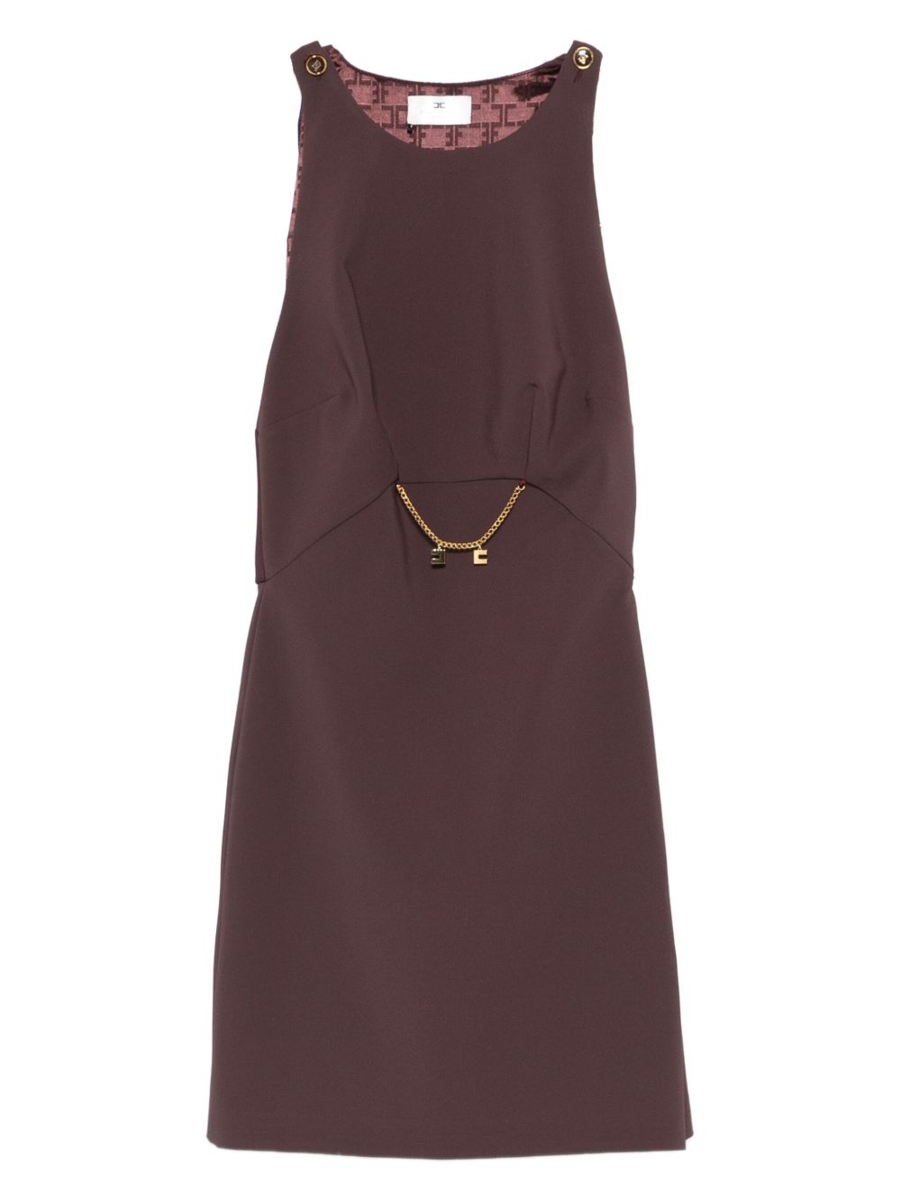 Elisabetta Franchi Dresses Bordeaux Elisabetta Franchi