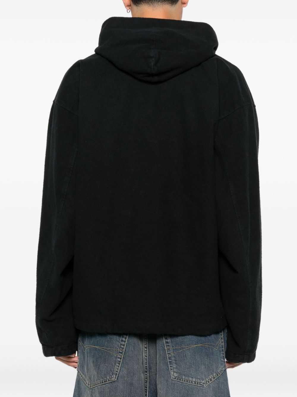 Balenciaga Jacket with hood and zip Balenciaga