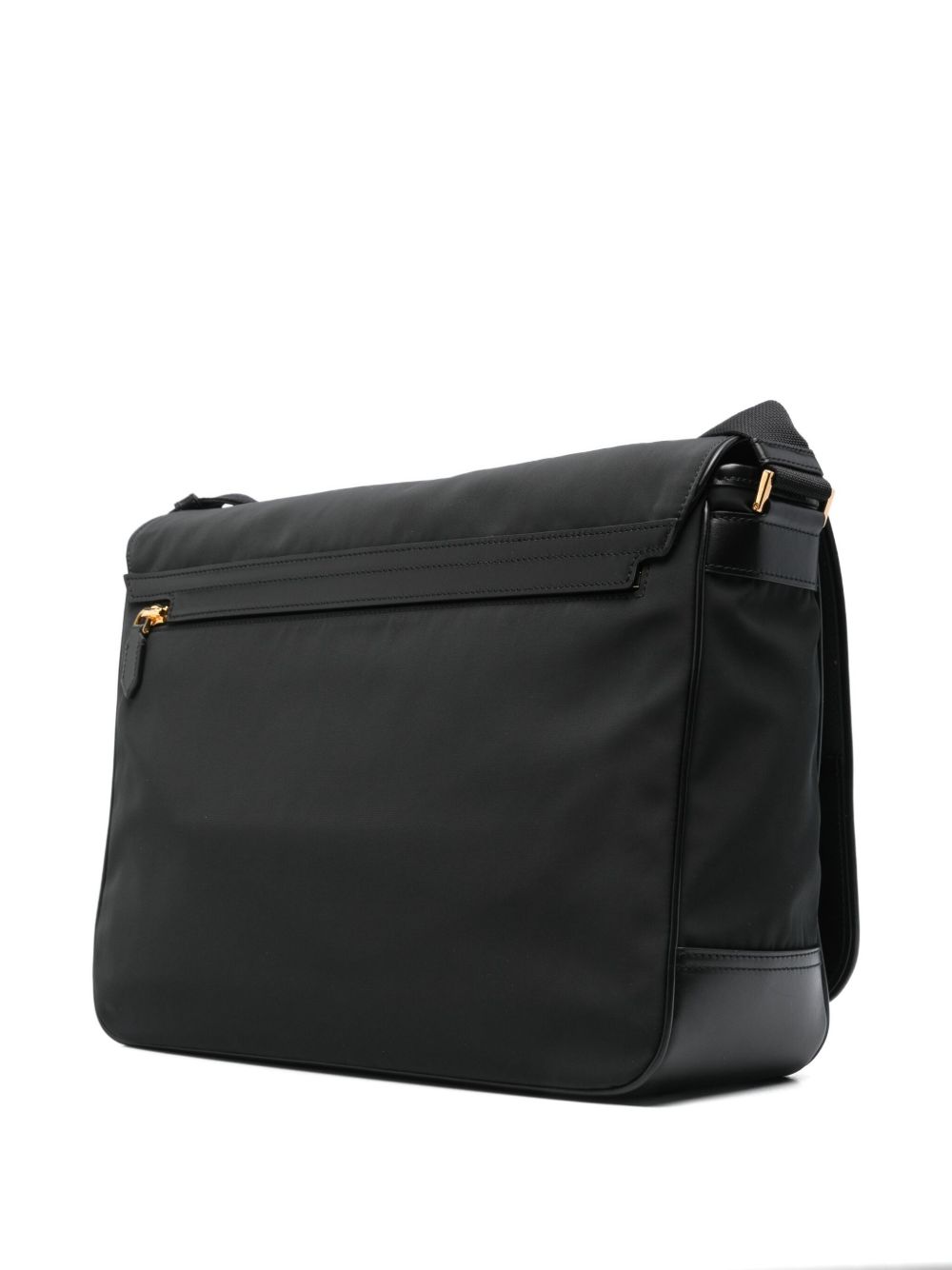 Tom Ford leather-trimmed nylon messenger bag Tom Ford