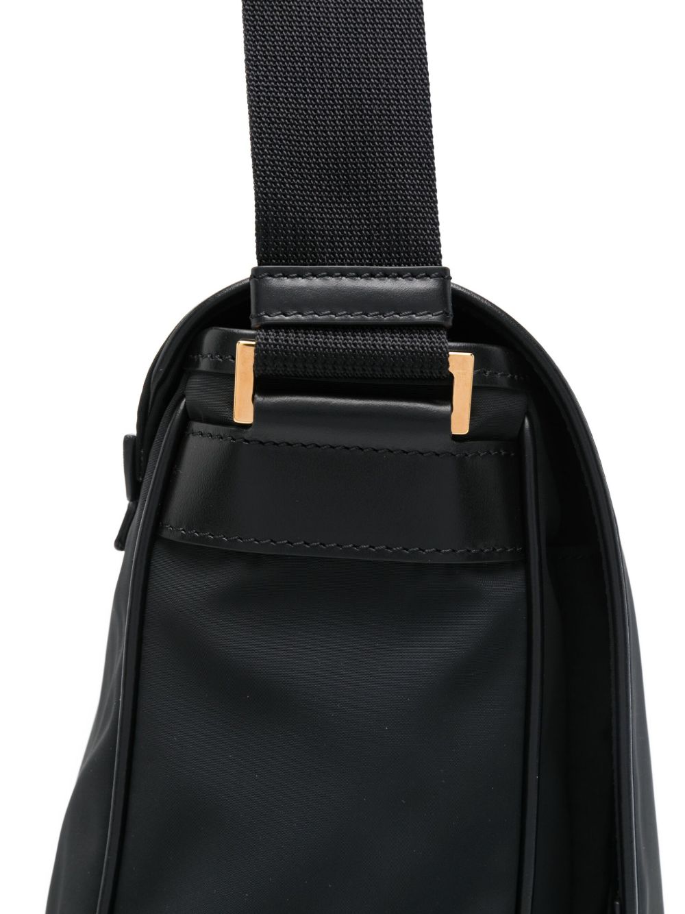 Tom Ford leather-trimmed nylon messenger bag Tom Ford