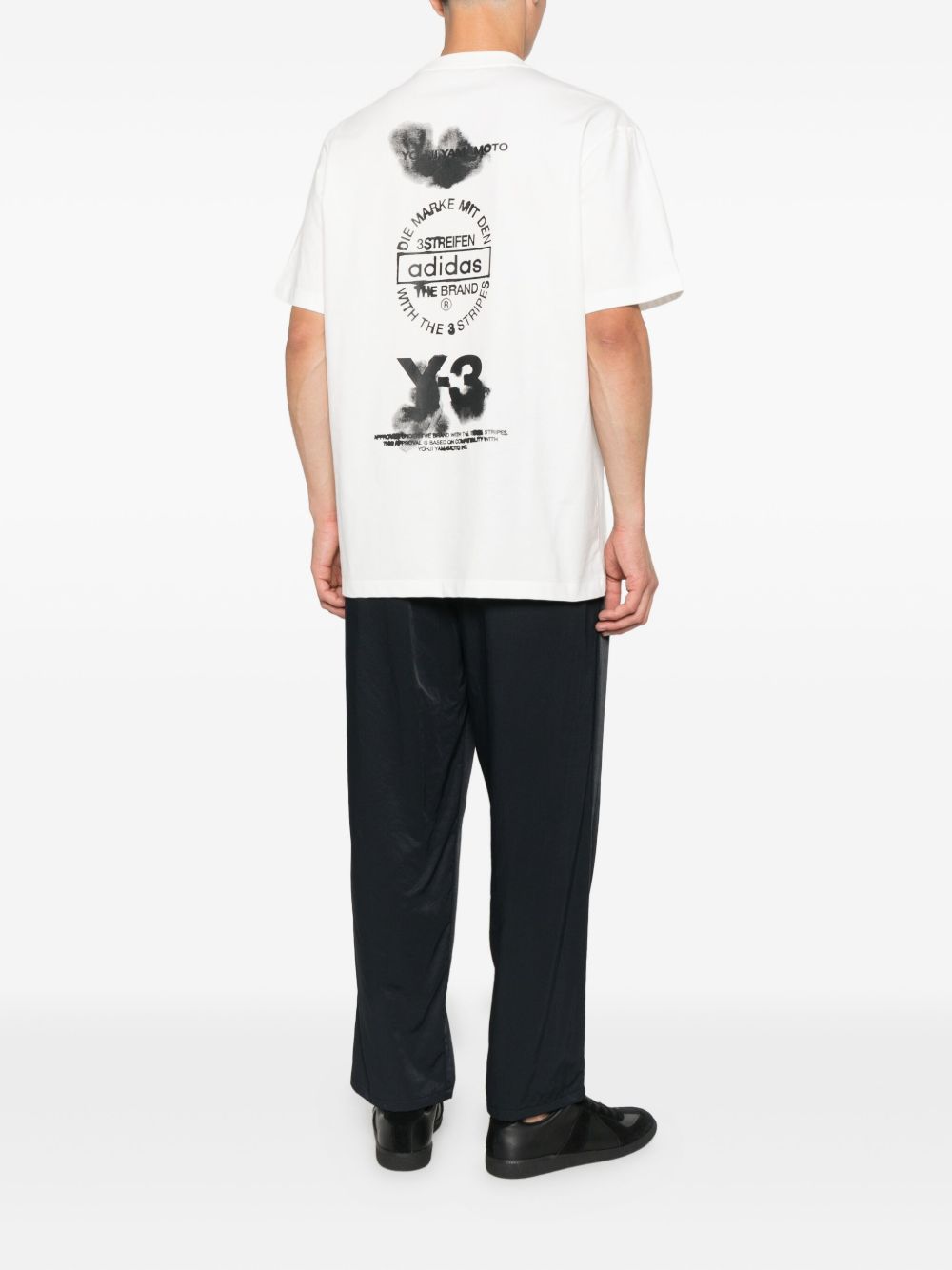 Y-3 T-shirts and Polos White Y-3
