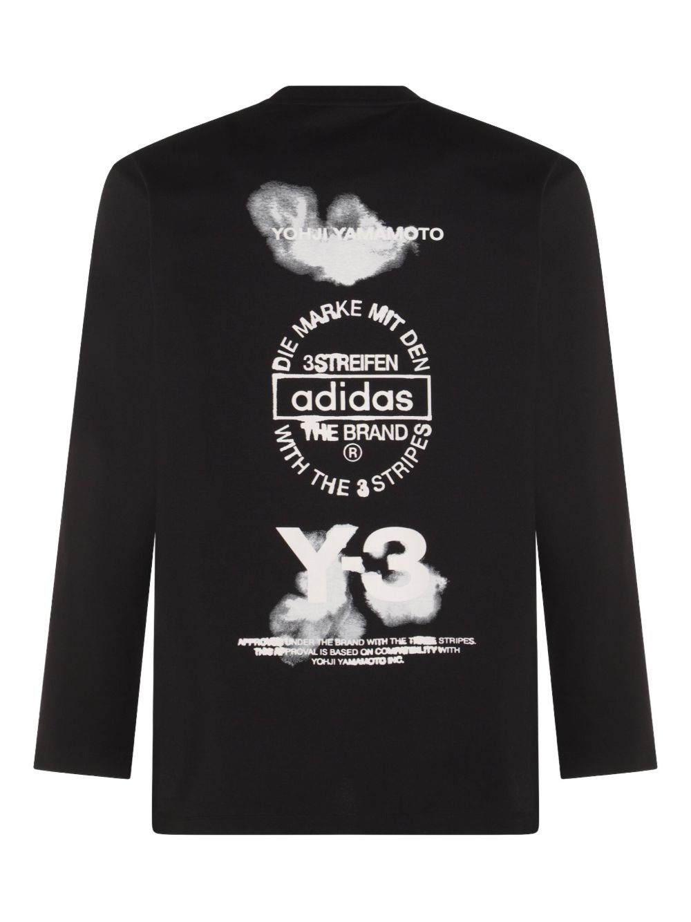 Y-3 T-shirts and Polos Black