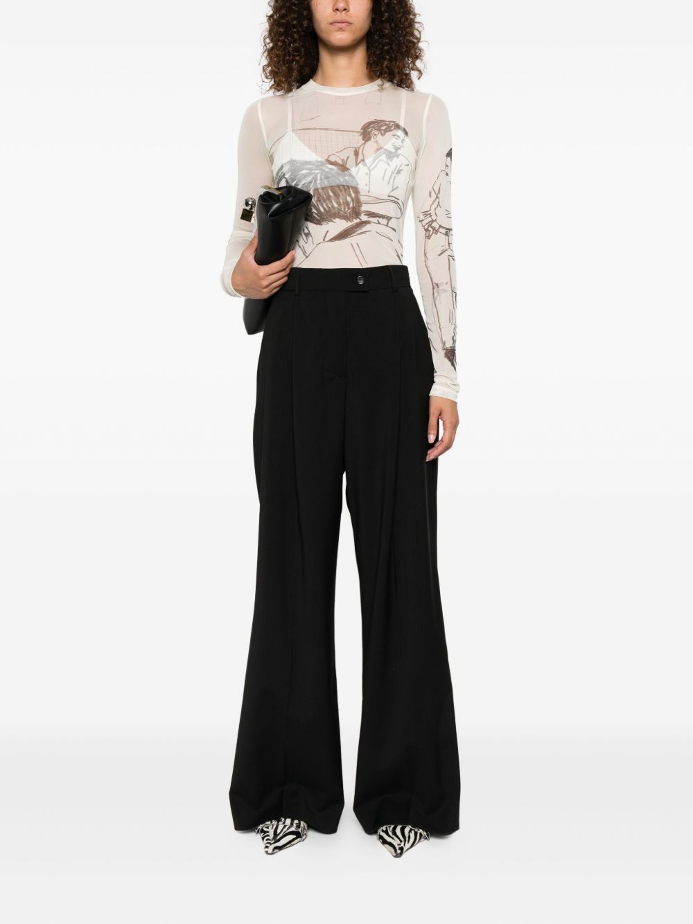 SPORTMAX PRE Trousers Black SPORTMAX PRE