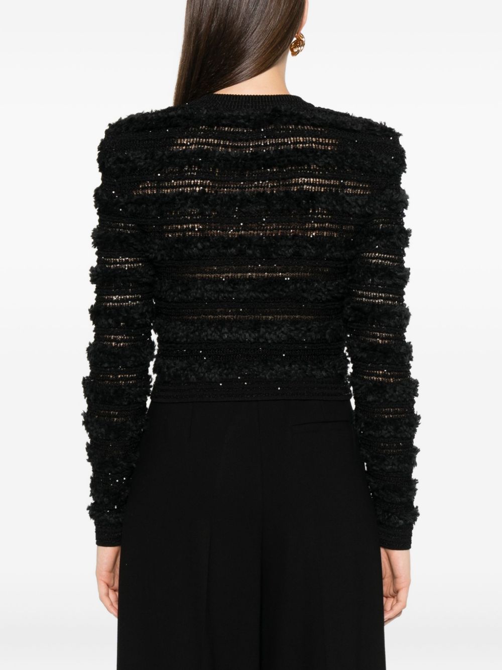Balmain Sequin-embellished cardigan Balmain