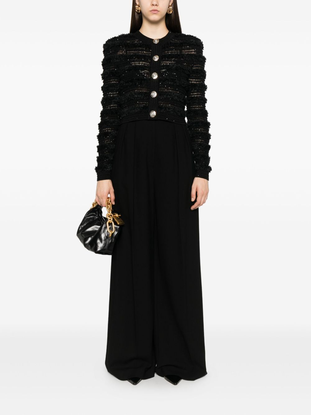 Balmain Sequin-embellished cardigan Balmain