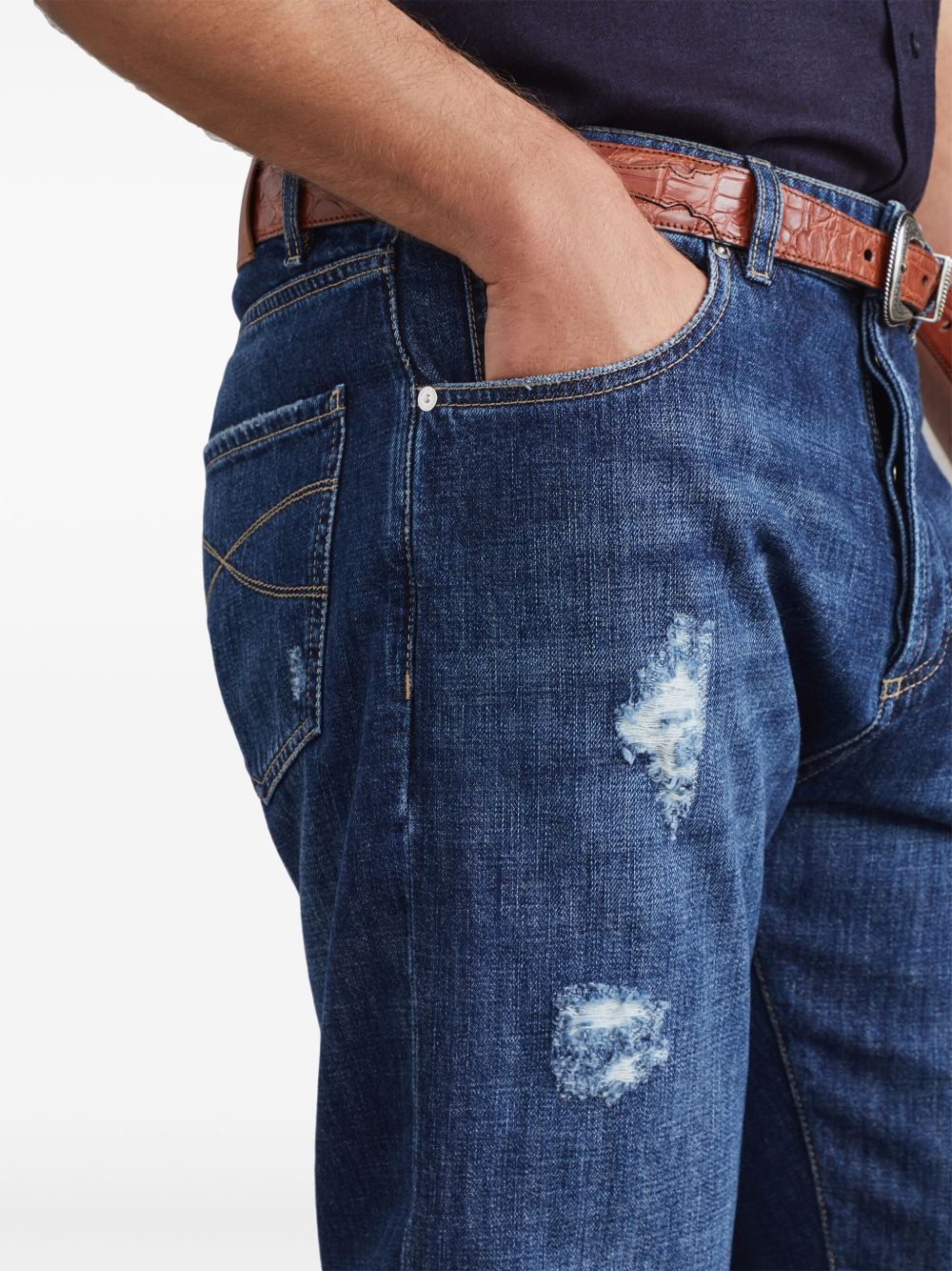 Brunello Cucinelli Jeans Blue Brunello Cucinelli
