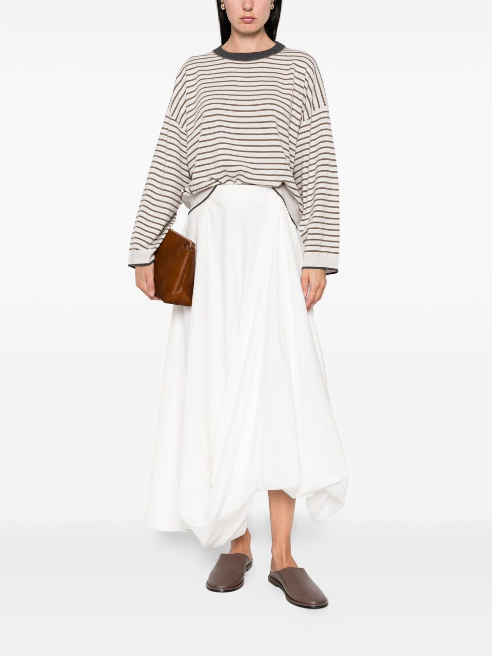 Brunello Cucinelli Sweaters Ivory Brunello Cucinelli