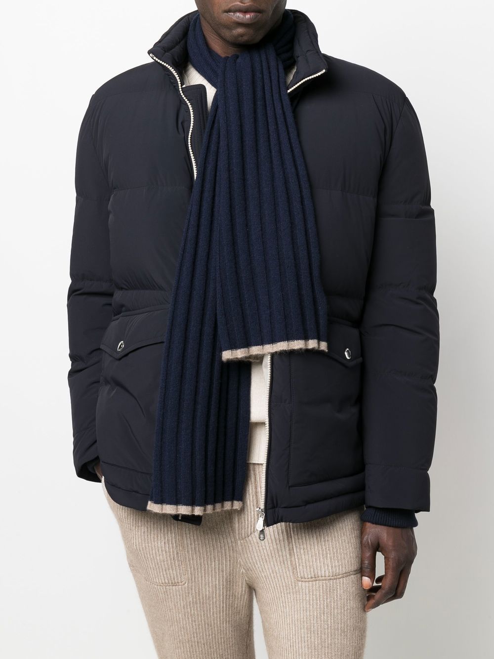 Brunello Cucinelli Ribbed scarf Brunello Cucinelli