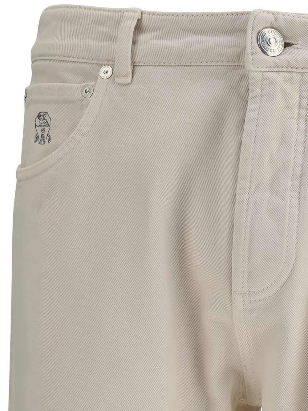 Brunello Cucinelli Trousers Cream Brunello Cucinelli