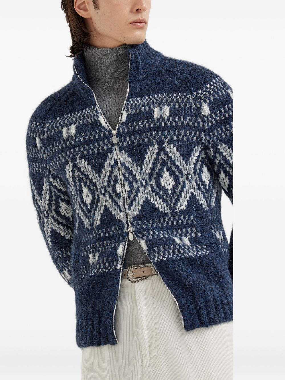 Brunello Cucinelli Sweaters Blue Brunello Cucinelli