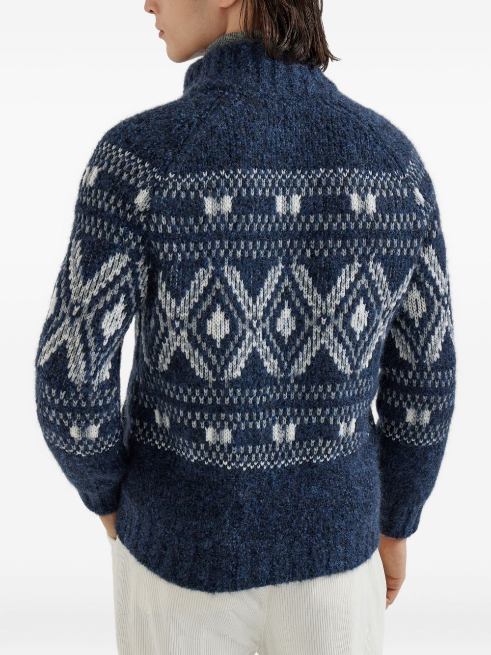 Brunello Cucinelli Sweaters Blue Brunello Cucinelli