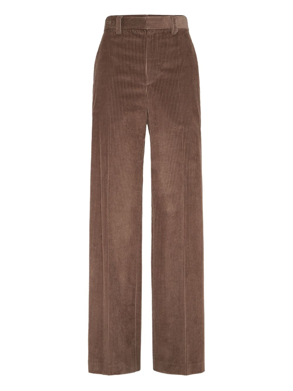 Brunello Cucinelli Wide leg cotton trousers Brunello Cucinelli