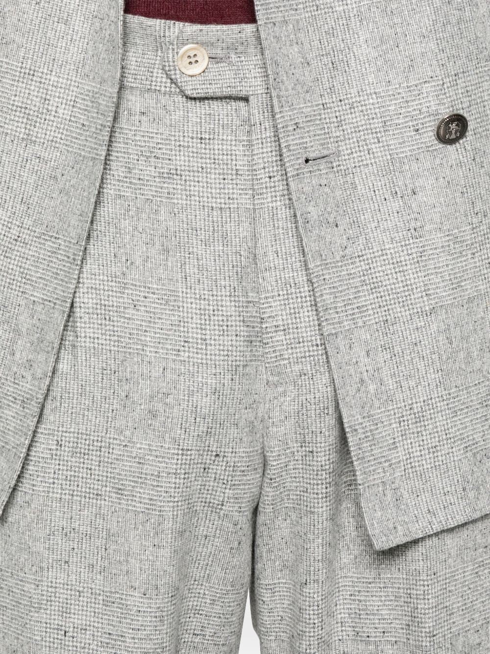 Brunello Cucinelli Suit Light Grey Brunello Cucinelli