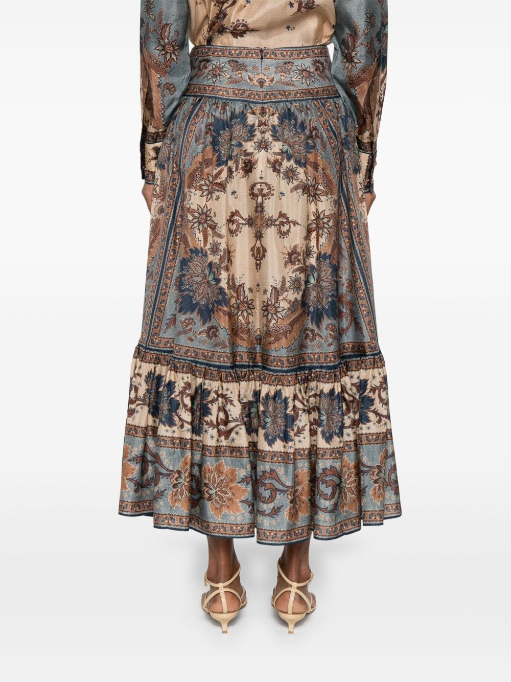 Zimmermann Skirts Blue Zimmermann