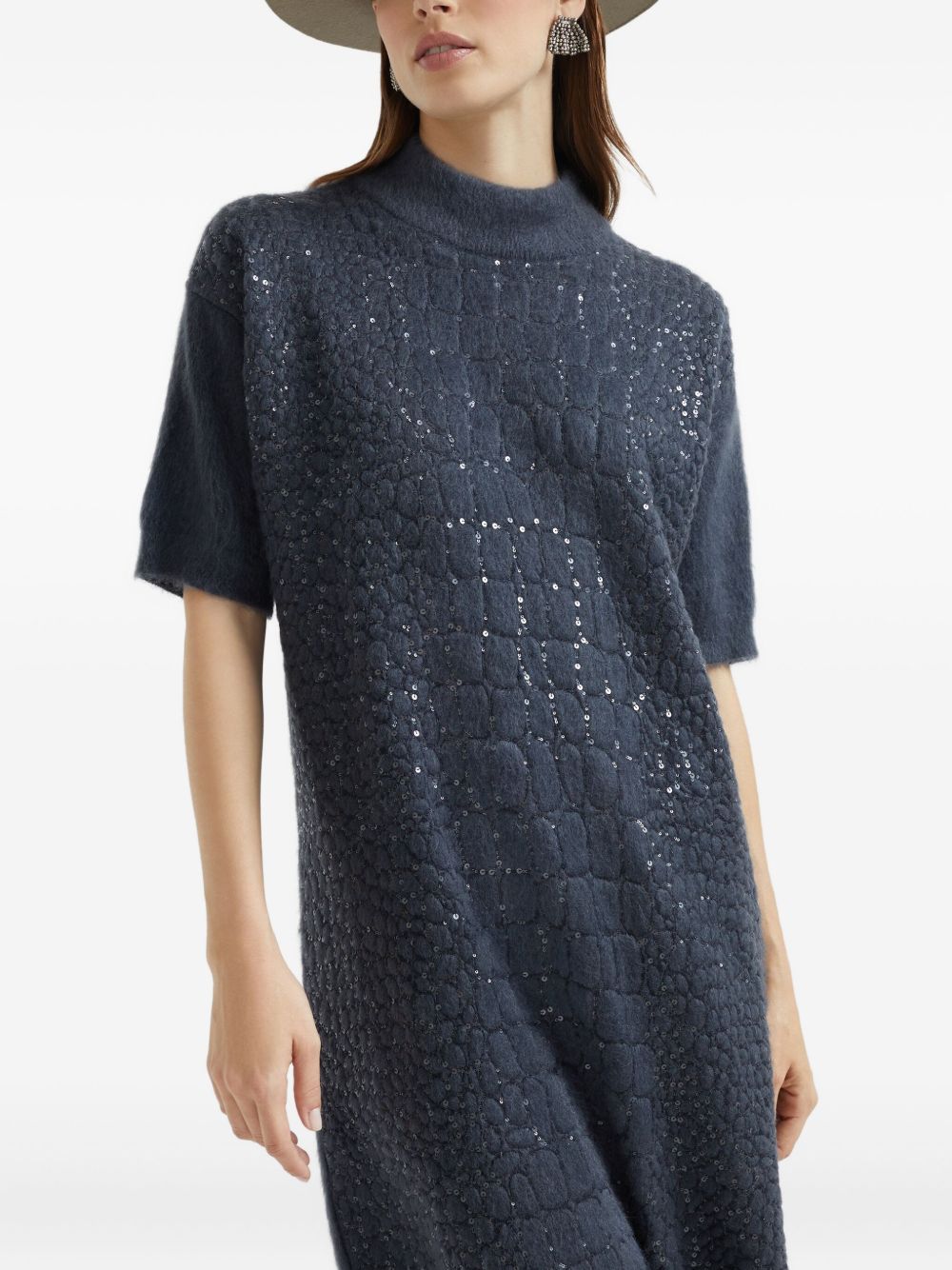 Brunello Cucinelli Dresses Blue Brunello Cucinelli
