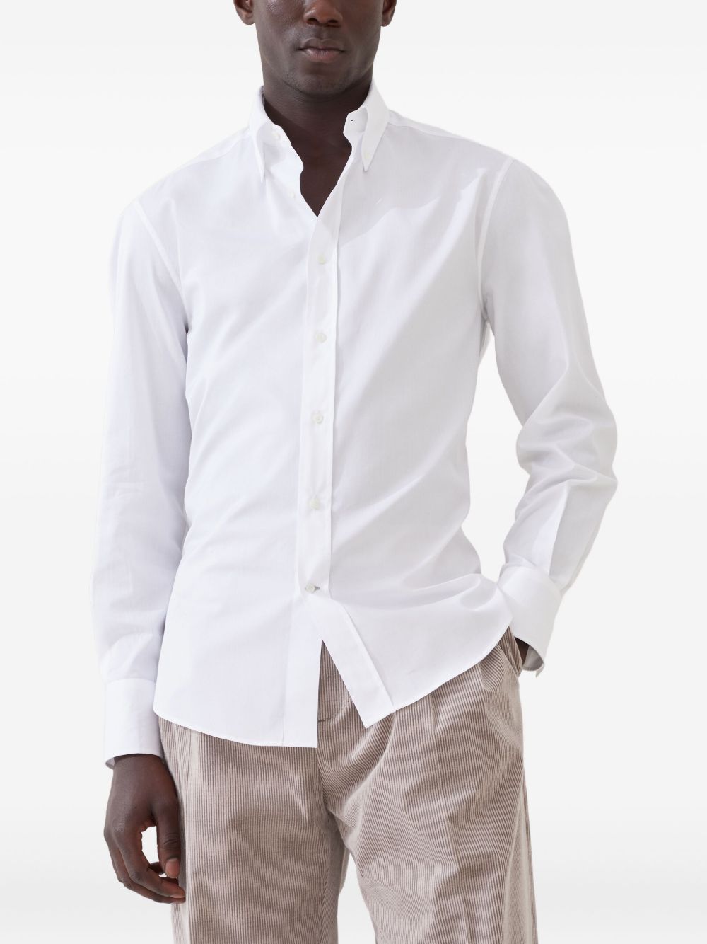 Brunello Cucinelli Shirts White Brunello Cucinelli