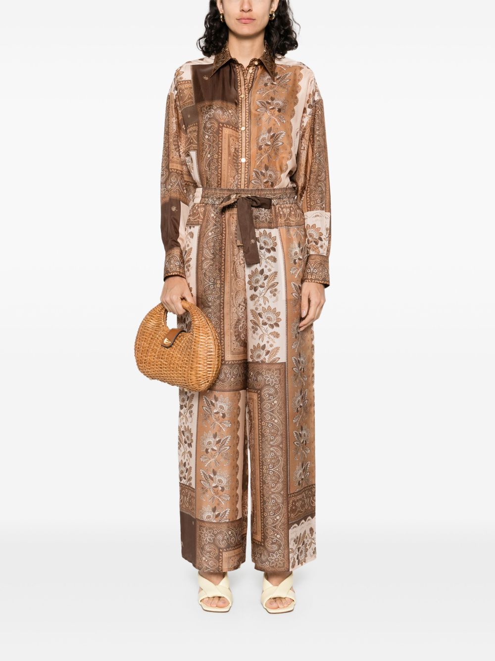 Zimmermann Shirts Brown Zimmermann