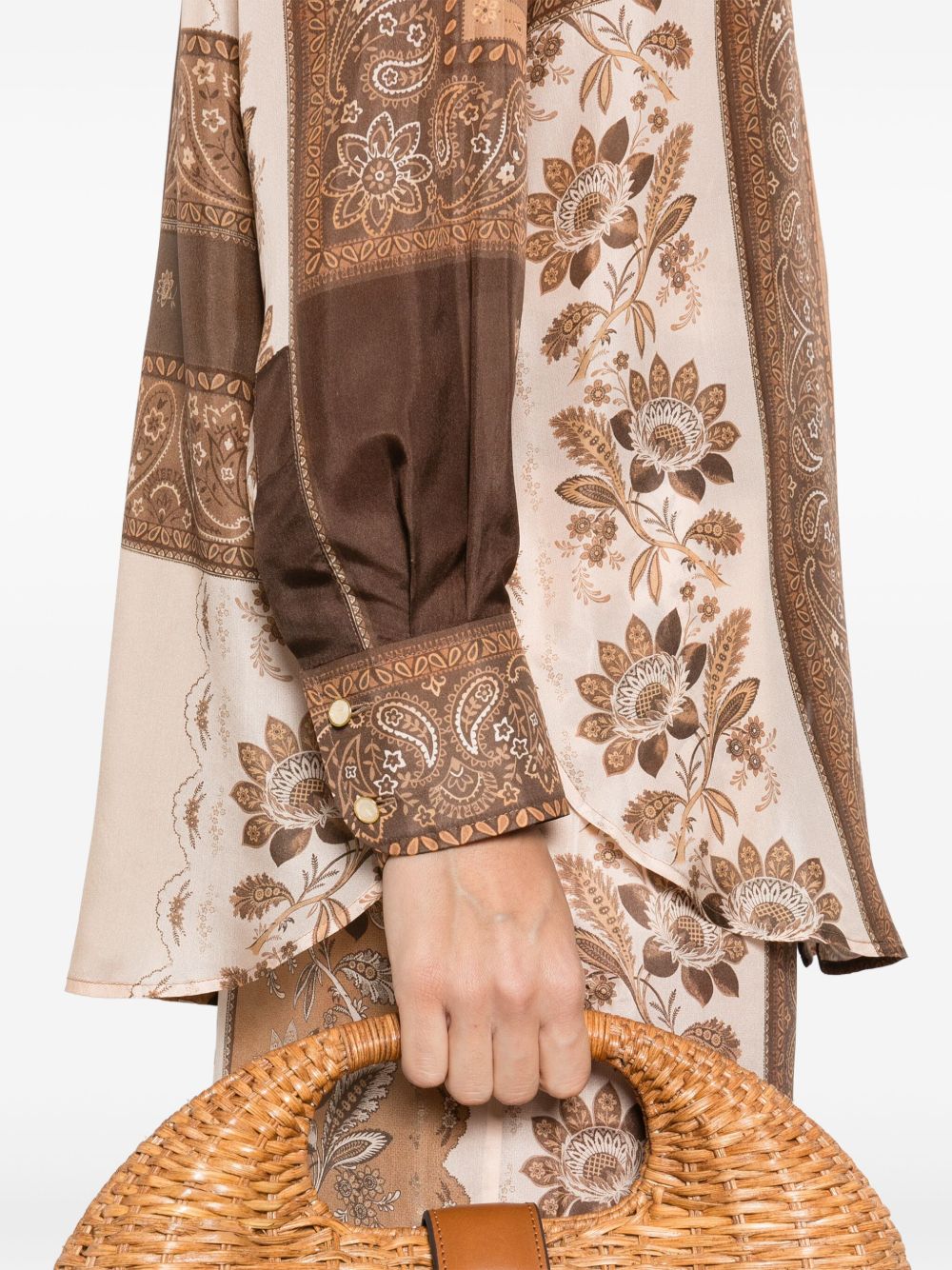 Zimmermann Shirts Brown Zimmermann