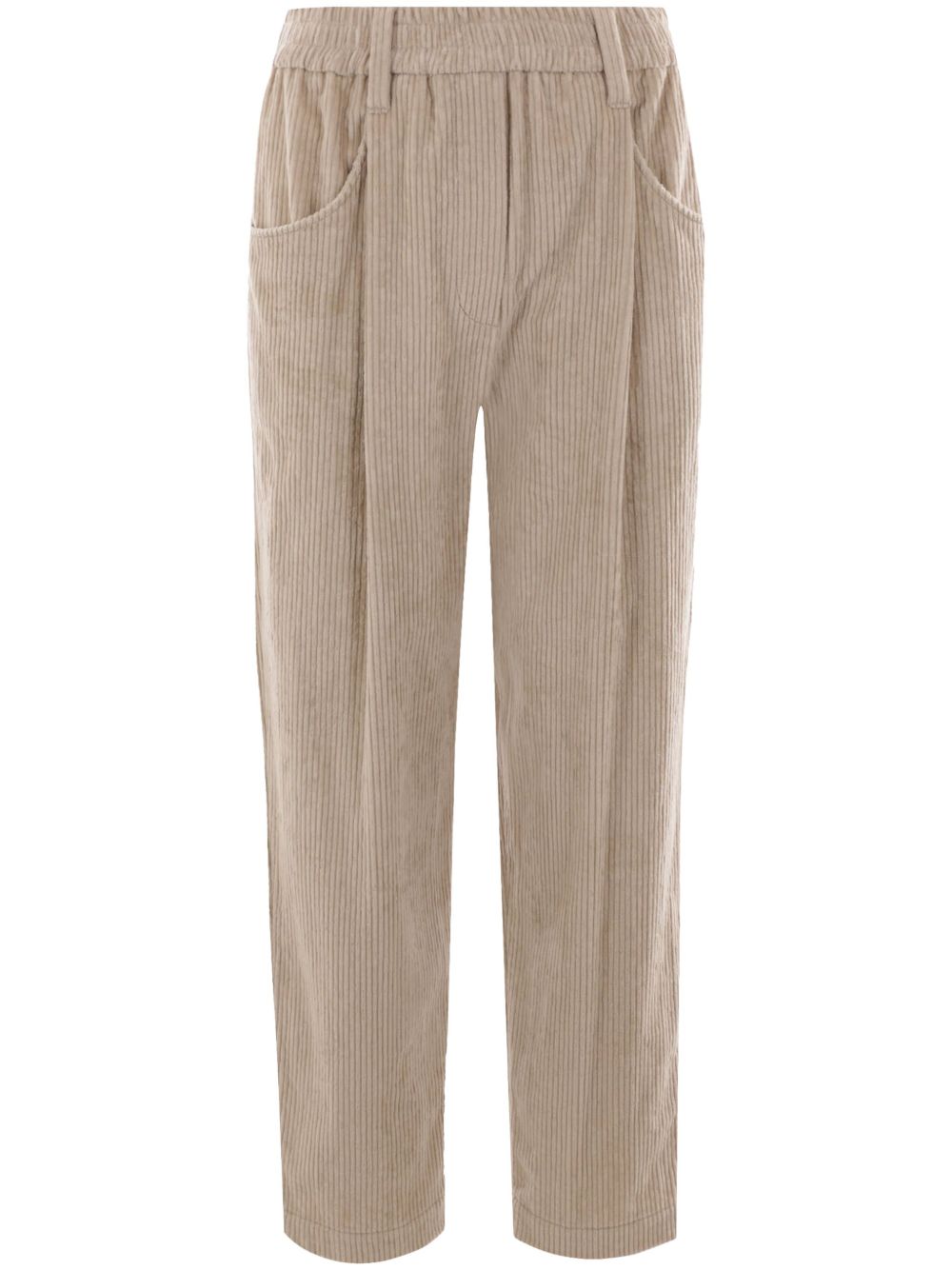 Brunello Cucinelli Straight-leg corduroy trousers Brunello Cucinelli