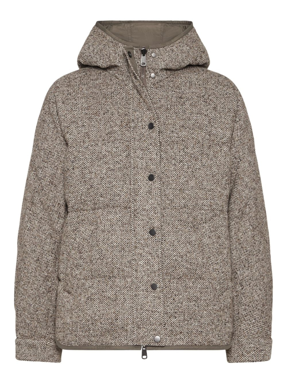 Brunello Cucinelli Coats Beige Brunello Cucinelli