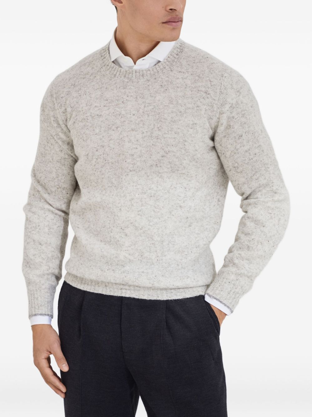 Brunello Cucinelli Sweaters Grey Brunello Cucinelli