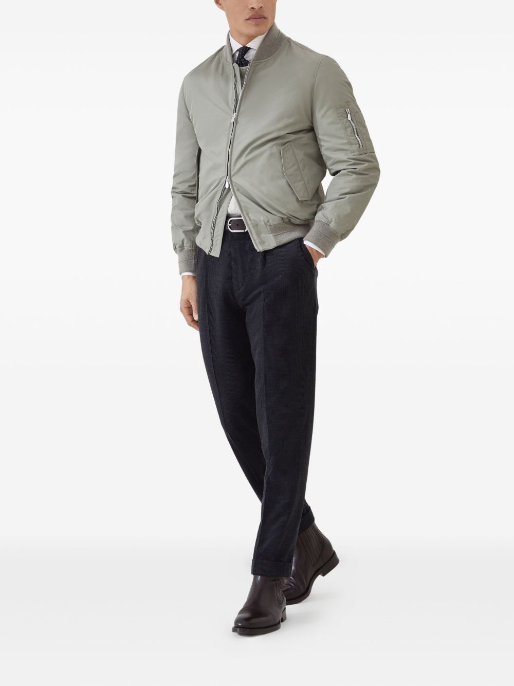 Brunello Cucinelli Sweaters Grey Brunello Cucinelli
